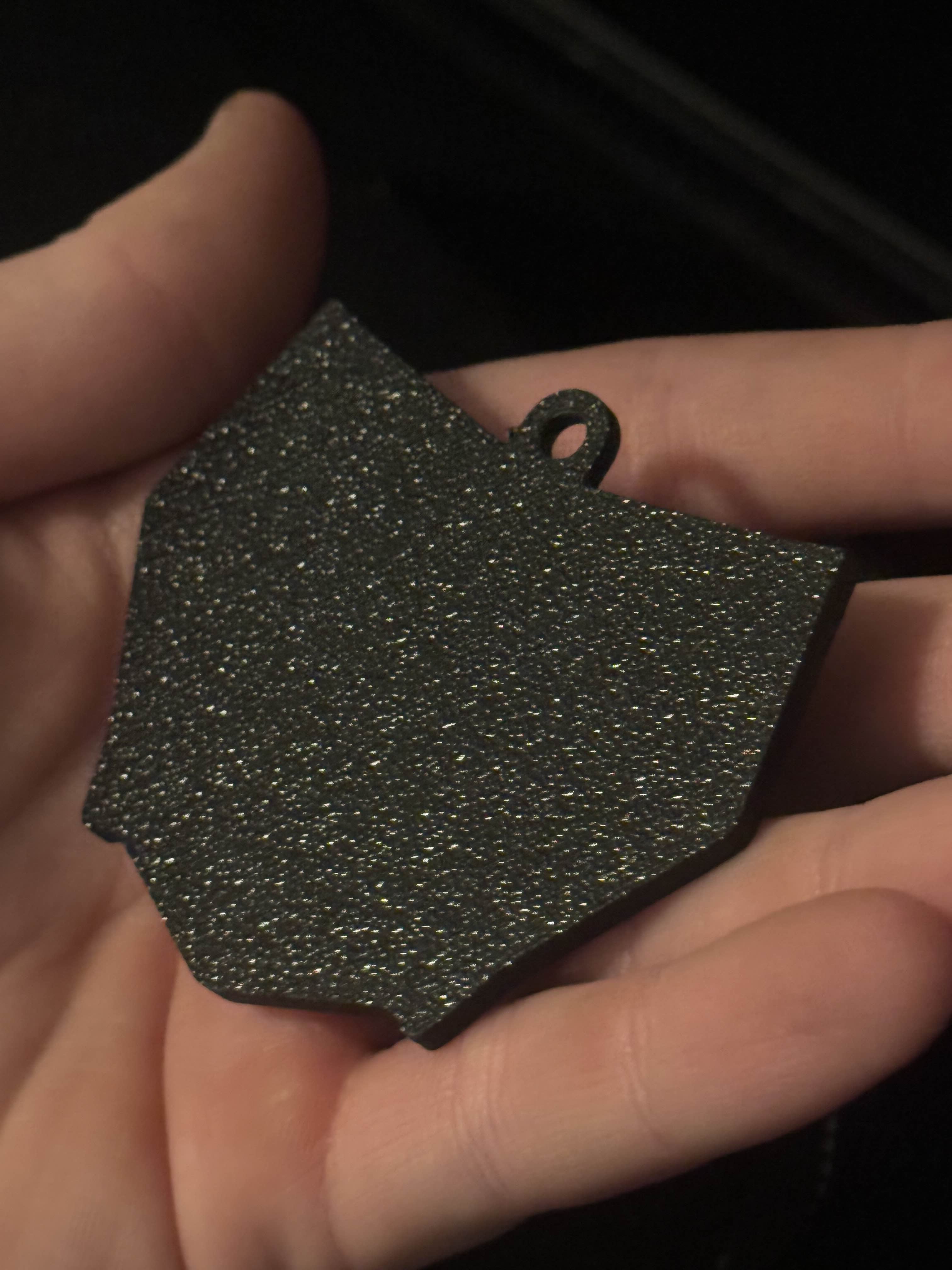 mini motocutz plate-keychain