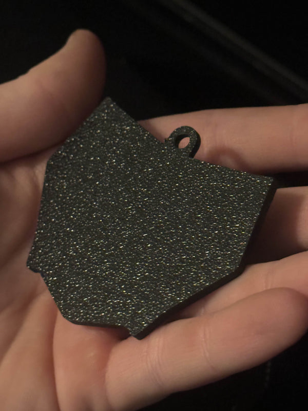 mini motocutz plate-keychain